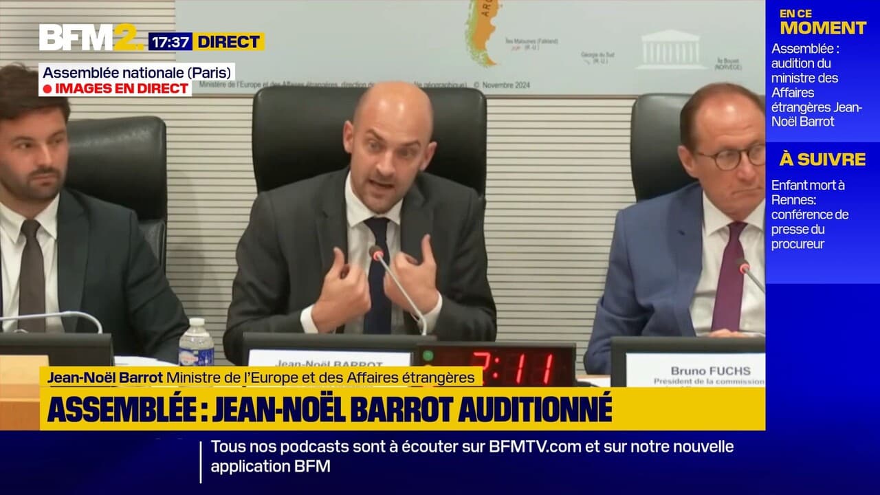 Flottille pour Gaza: "Nous désapprouvons toute démarche consistant à un citoyen  français à se mettre en danger", déclare Jean-Noël Barrot