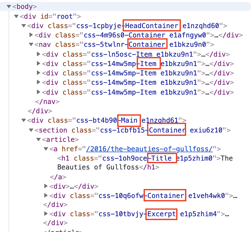 Please considering a more human readable format for generated css classes.  · Issue #1590 · emotion-js/emotion