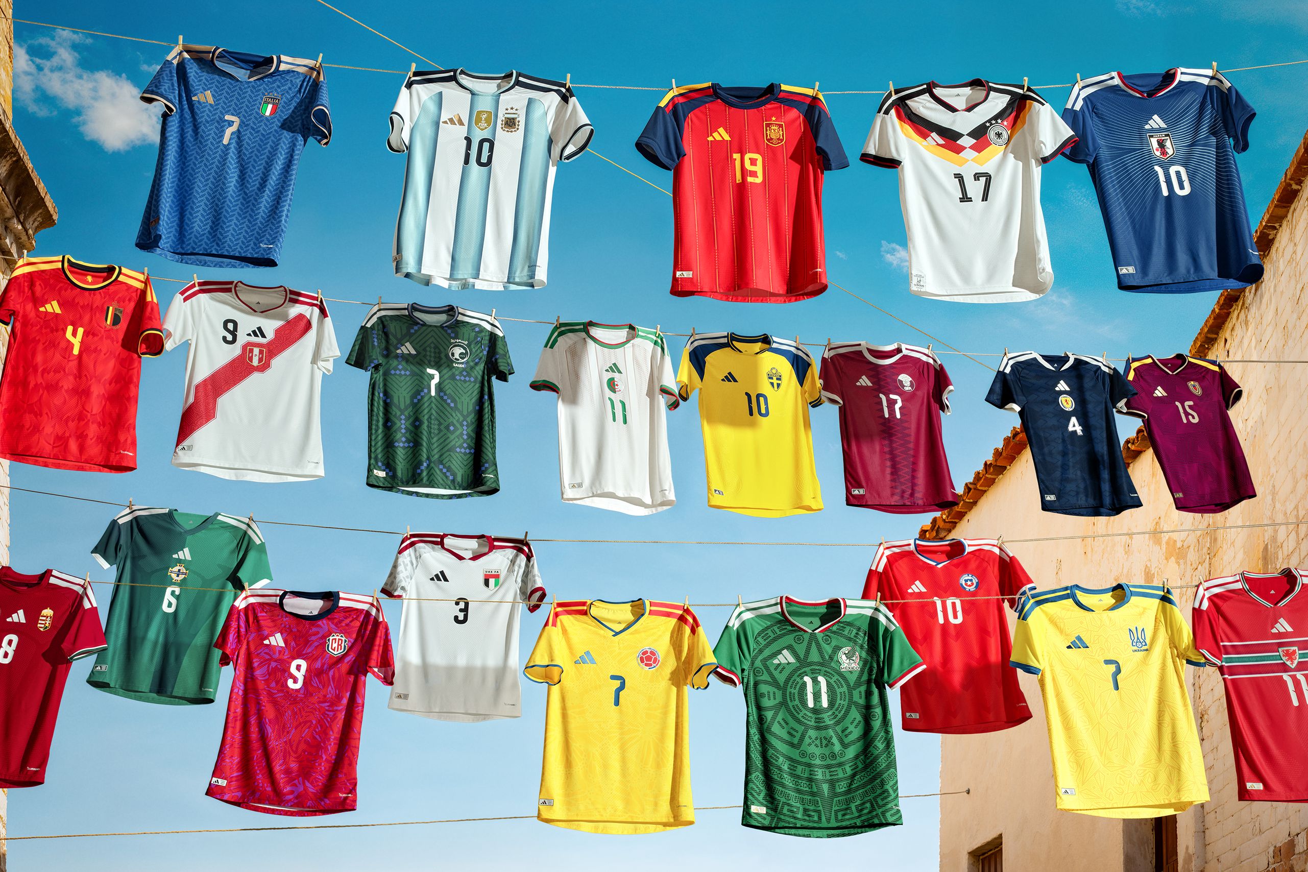 All 23 Adidas FIFA World Cup 2026 Home Kits, Ranked | GQ