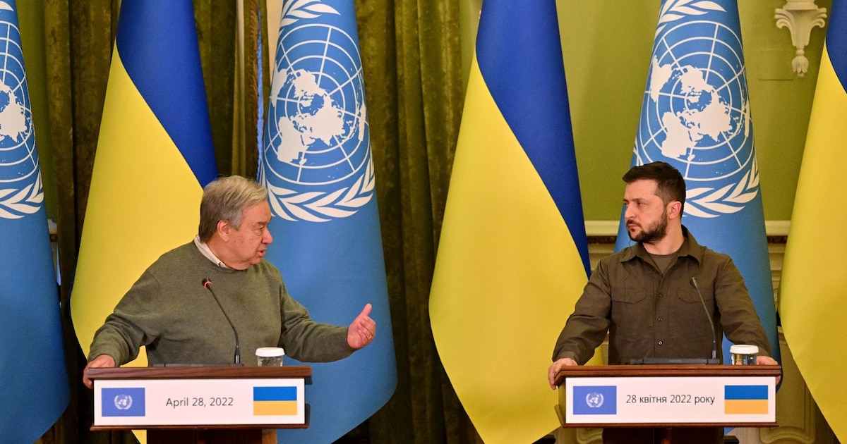 Guerre en Ukraine : le patron de l'ONU n'est plus le bienvenu à Kiev –  L'Express