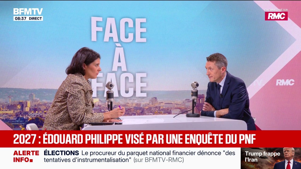 Édouard Philippe soupçonné de détournement de fonds publics: "Nous serons  très attentifs à ce que les investigations aillent aussi vite que possible",  assure Pascal Prache (PNF) - Vidéo Dailymotion