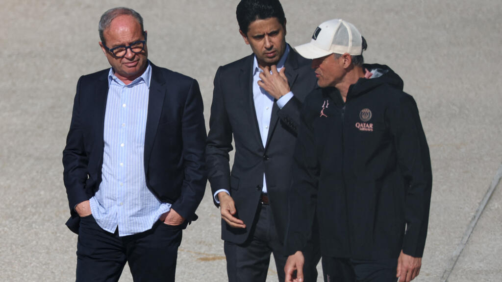 Ligue des champions : le trio Campos, Enrique, Al-Khelaïfi fait des merveilles  depuis trois ans - France 24
