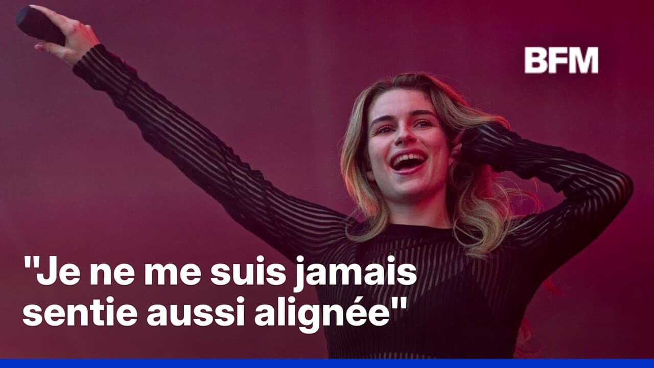 Adèle Castillon réagit à la trend Tiktok sur l'une de ses prochaines  chansons