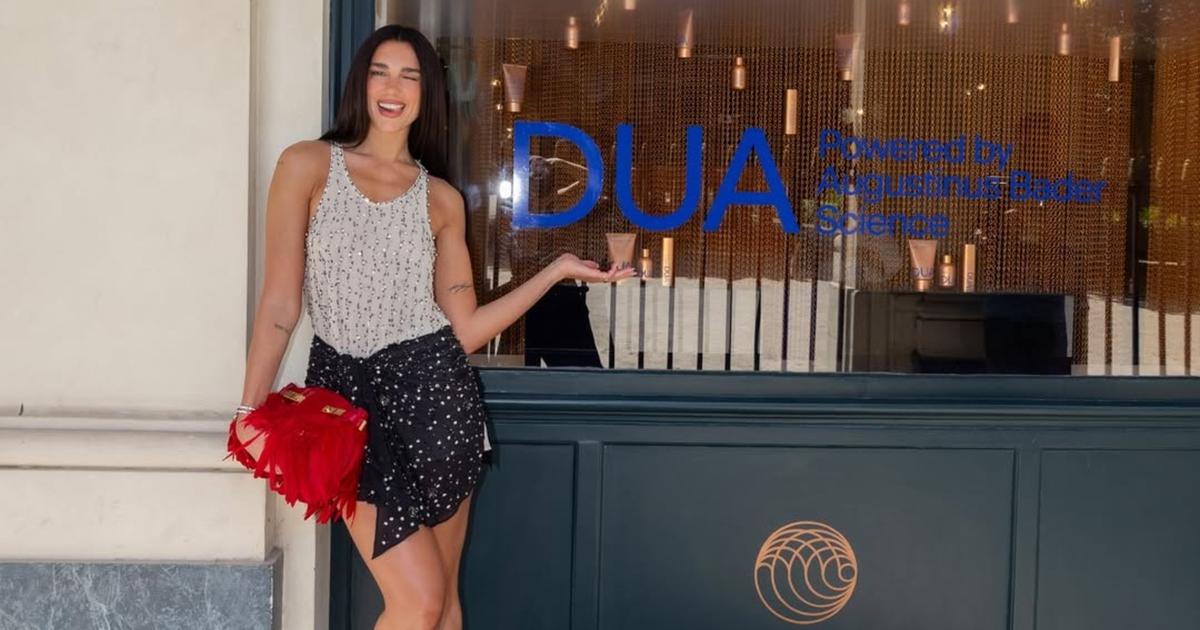 Ce n'est pas une énième marque de célébrité» : Dua Lipa attire les foules  au Palais-Royal avec son pop-up beauté