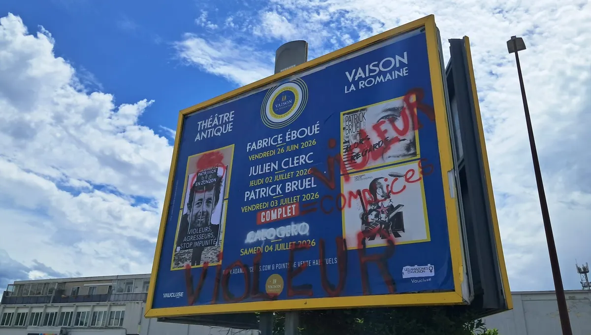 À Vaison-la-Romaine, le concert de Patrick Bruel, accusé de violences  sexuelles, divise les habitants | ICI