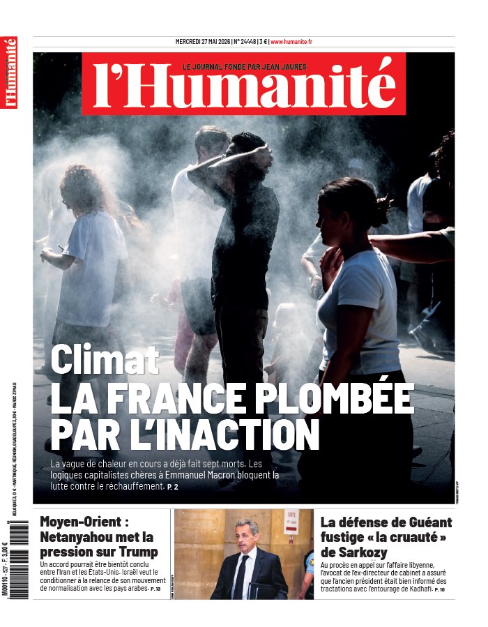 Après Sainte-Soline, l'impunité policière devient une doctrine d'État -  L'éditorial de Stéphane Sahuc - 27 mai 2026 | L'Humanité : lire, agir