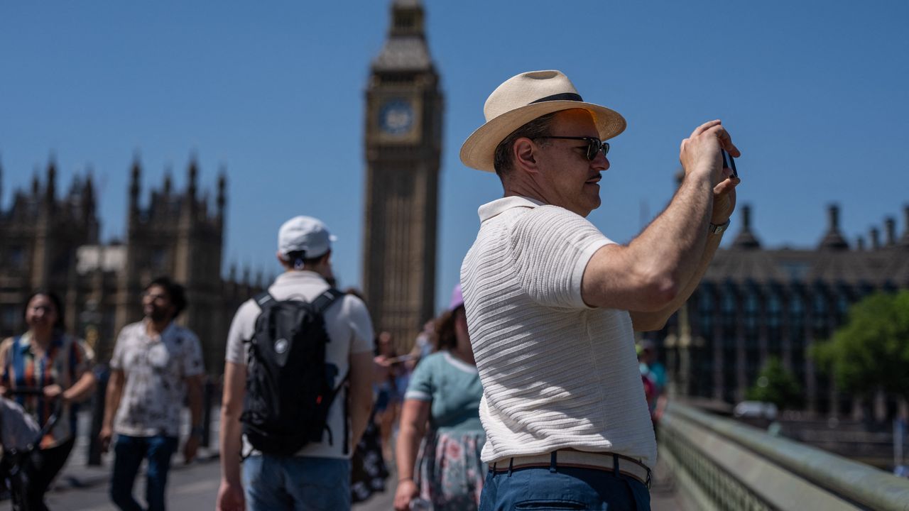 Un pic à 35 degrés enregistré à Londres : le record de chaleur pour un mois  de mai à nouveau battu au Royaume-Uni | TF1 Info