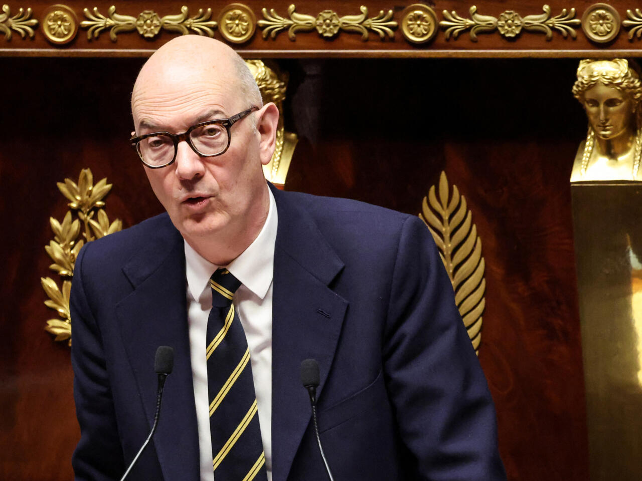 Le budget est à portée de main", affirme Roland Lescure devant les députés  - France 24