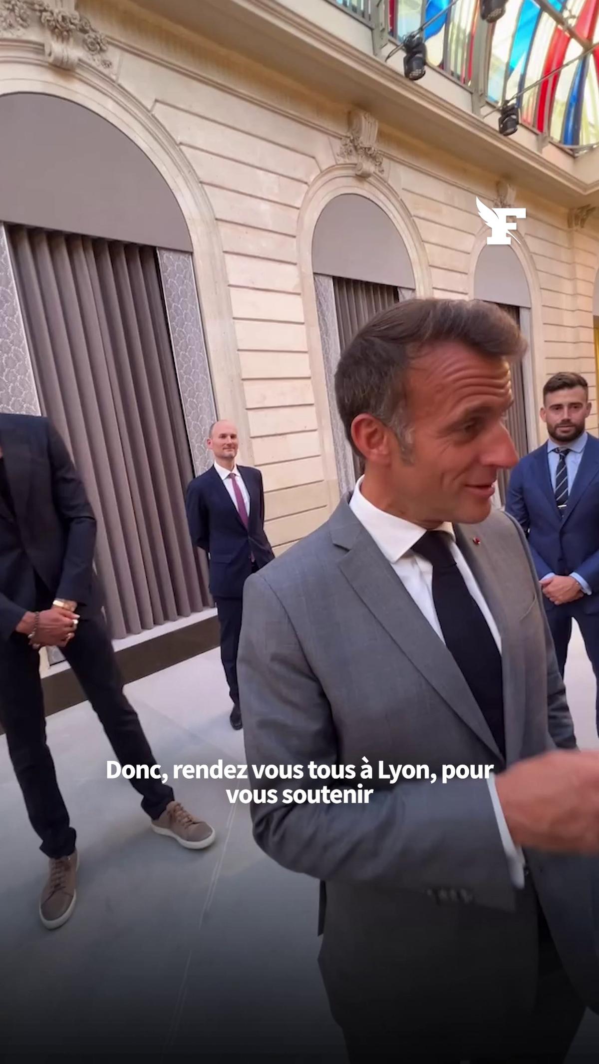 Emmanuel Macron adresse son soutien à Paul Dena pour son combat de MMA prévu  le 12 juin