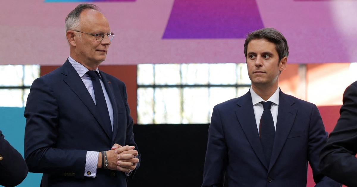 Celui qui tapera sur l'autre perdra des points» : le duel Gabriel Attal-Édouard  Philippe s'installe dans le «bloc central»