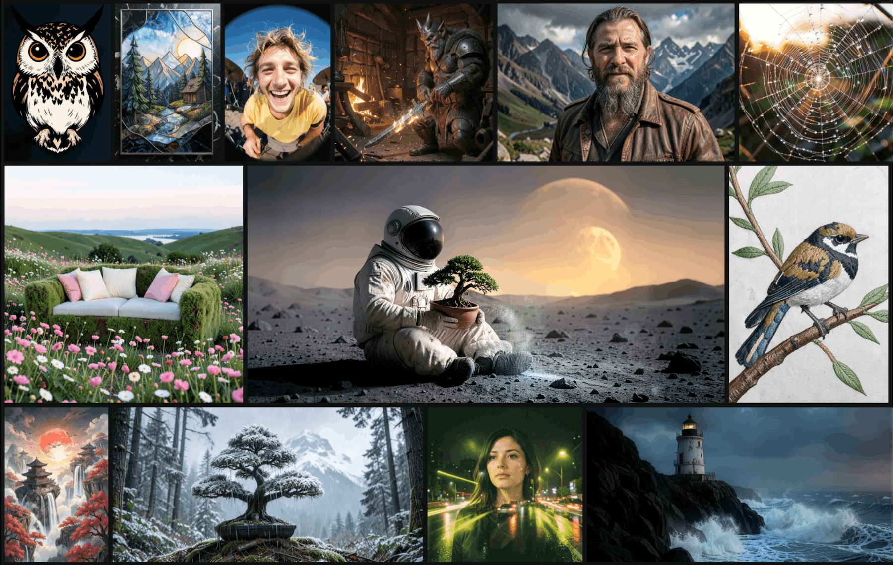 PrismML — Introducing 1-bit and Ternary Bonsai Image 4B: Image Generation  for Local Devices