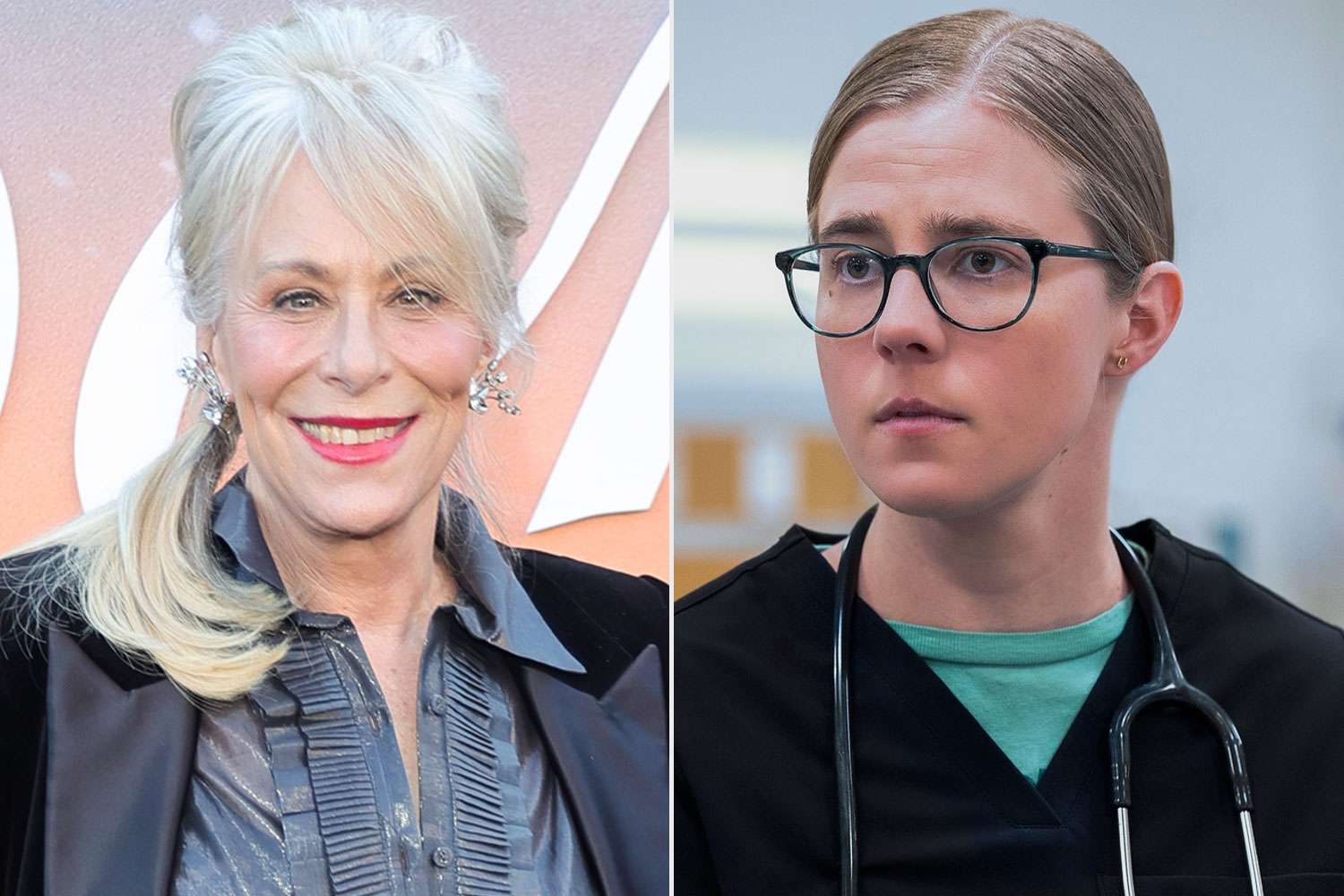 Jane Kaczmarek reacts to Taylor Dearden's success on 'The Pitt'