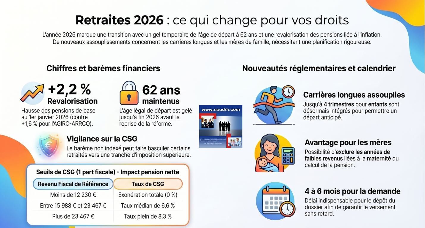 Retraite 2026: ce qui change pour vos droits. - www.naudrh.com