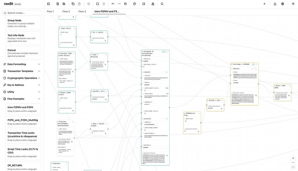 Raw₿it — the visual raw transaction builder & script debugger -  Implementation - Delving Bitcoin