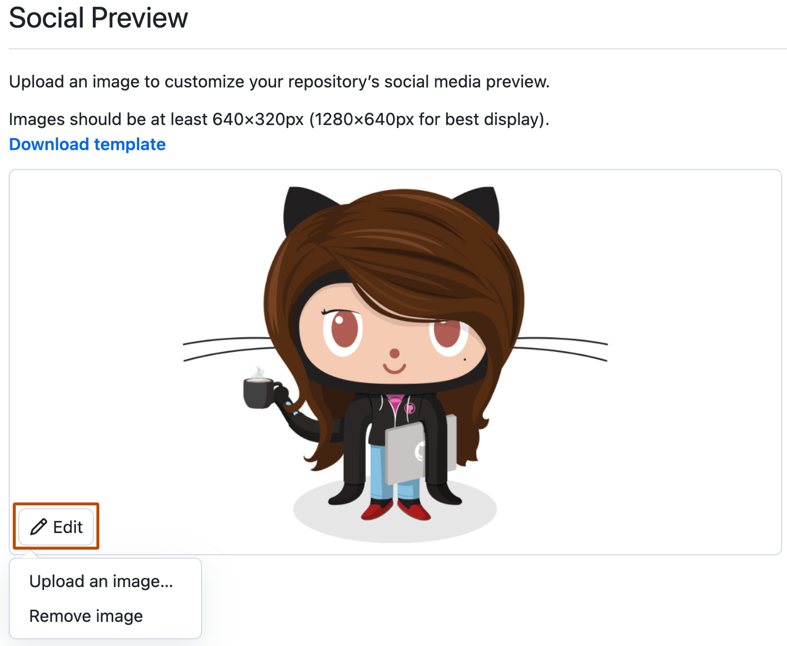 Customizing your repository's social media preview - GitHub Docs