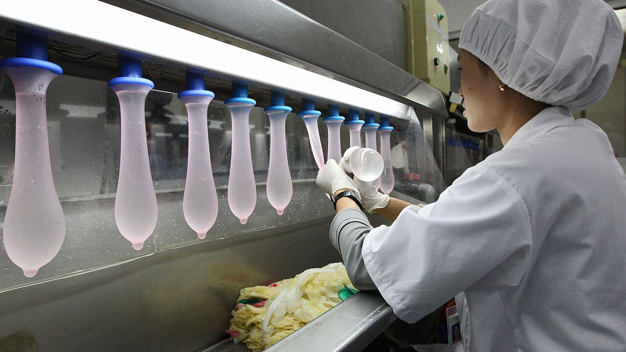 The world's top condom-maker is getting squeezed
