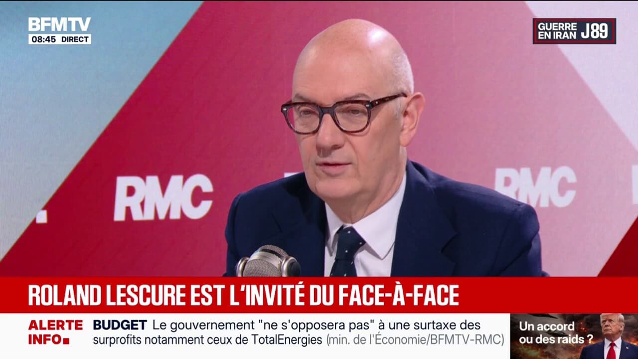 Moratoire sur l'immigration légale: Roland Lescure, ministre de l'Économie  et des Finances, dit avoir "l'impression" que Gérald Darmanin est "méchant  avec les gentils"
