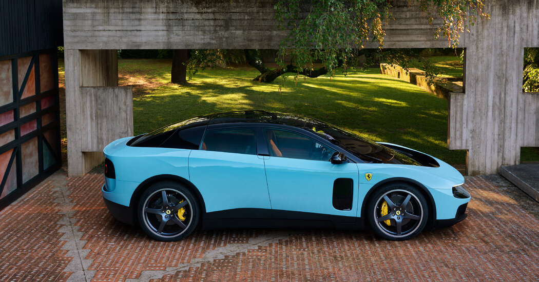 Ferrari's First Electric Car Runs Into Backlash in Italy and Beyond - The  New York Times
