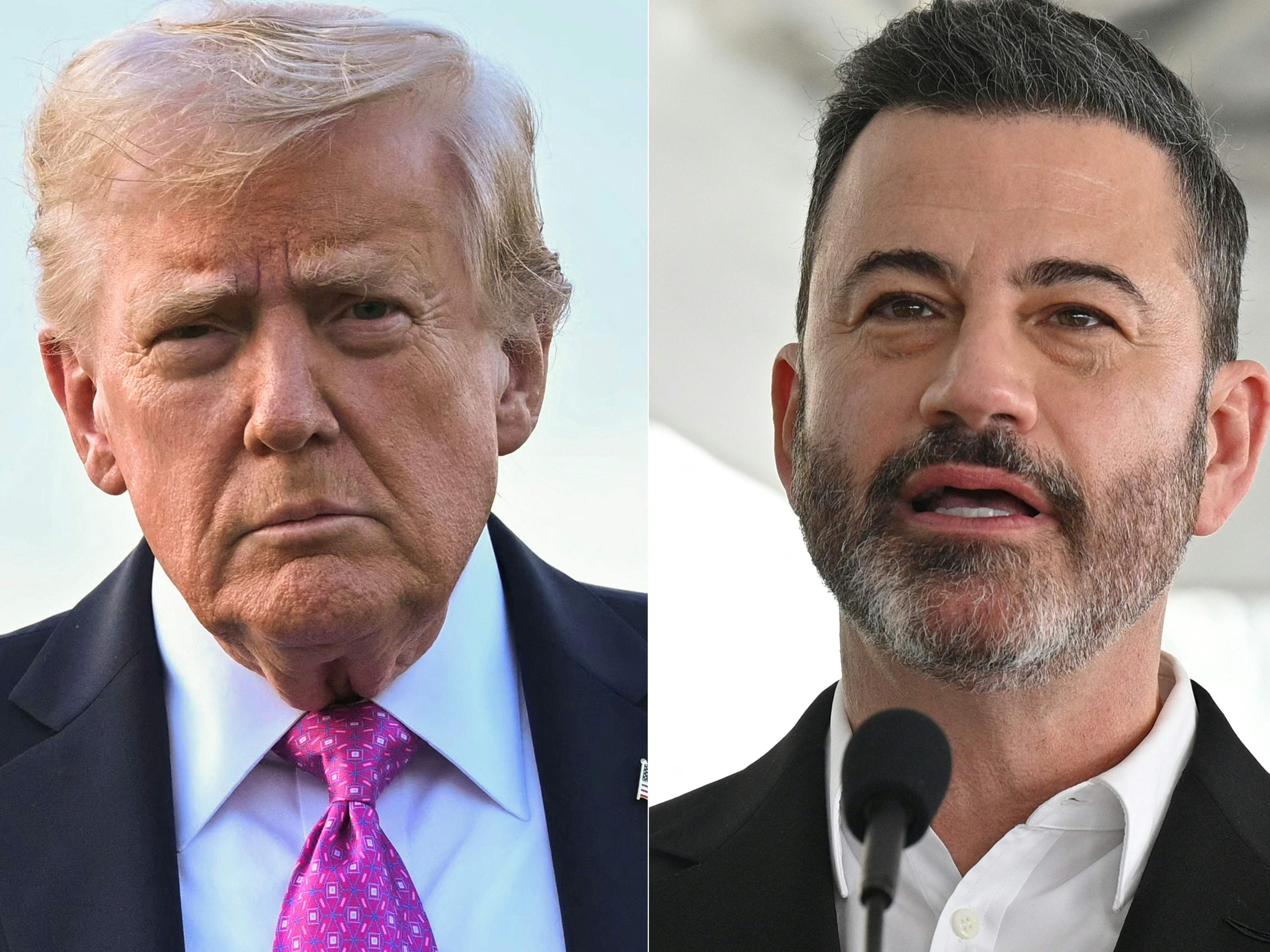 Jimmy Kimmel brutally mocks Trump for skipping son Don Jr's wedding, 'This  is a guy who…' | Hindustan Times