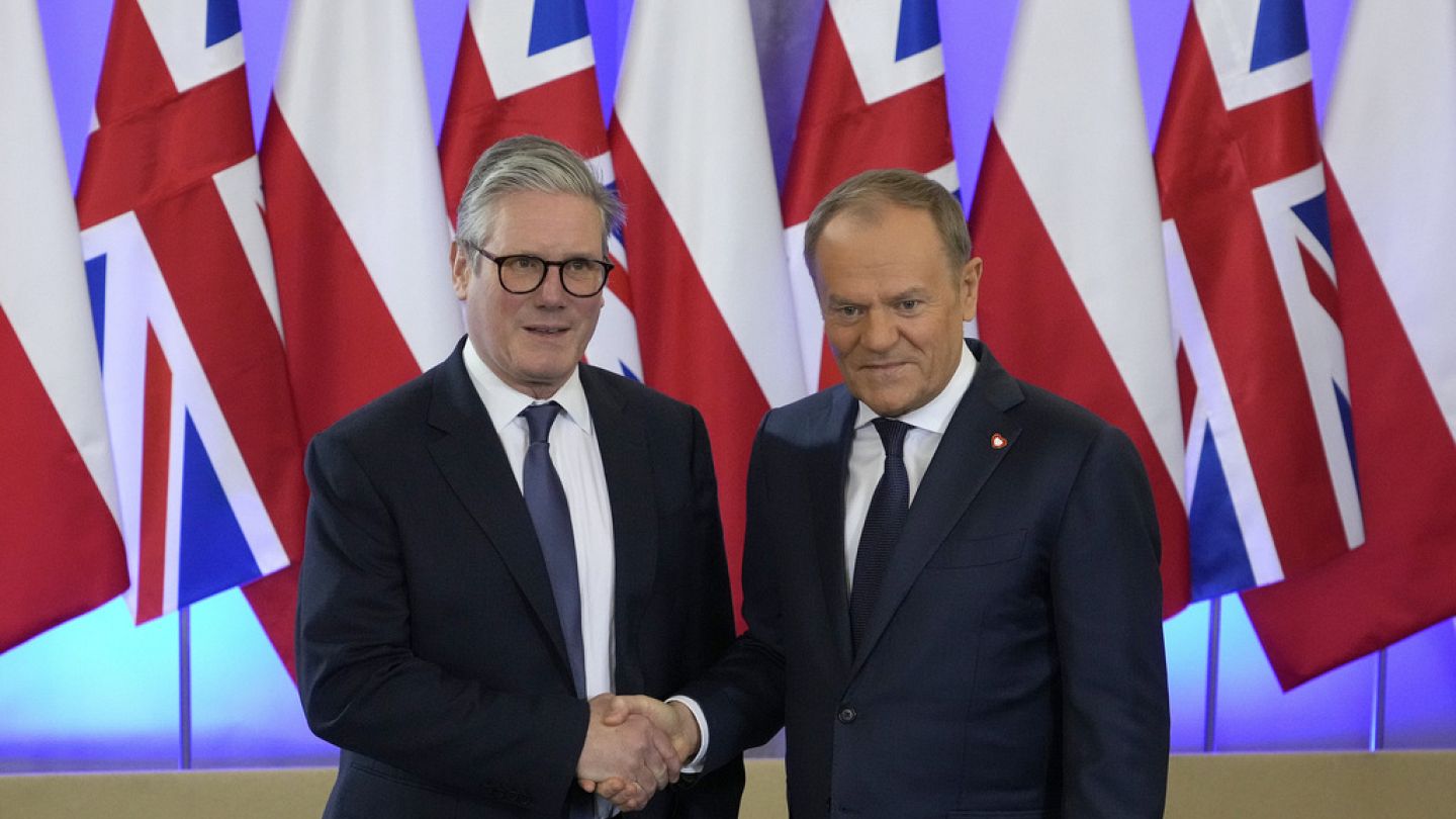 Le Royaume-Uni et la Pologne signent un nouveau traité de sécurité et de  défense | Euronews