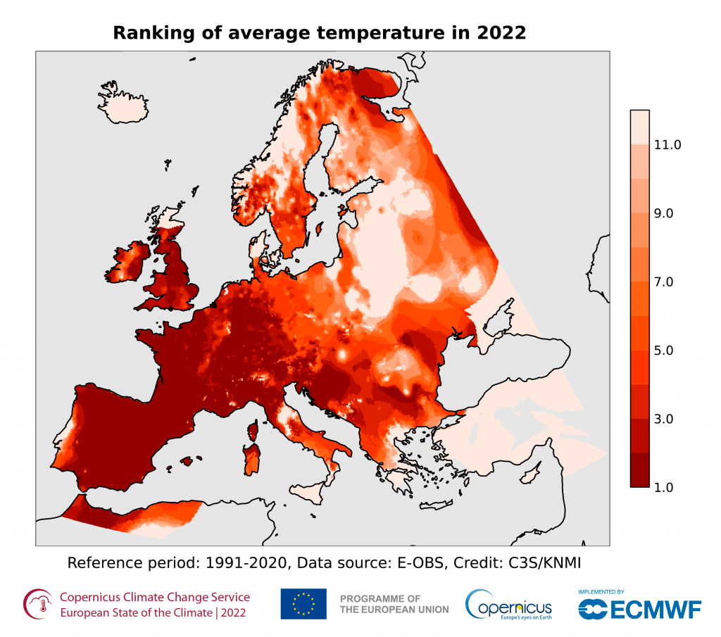 Le continent européen se réchauffe plus vite que le reste du monde