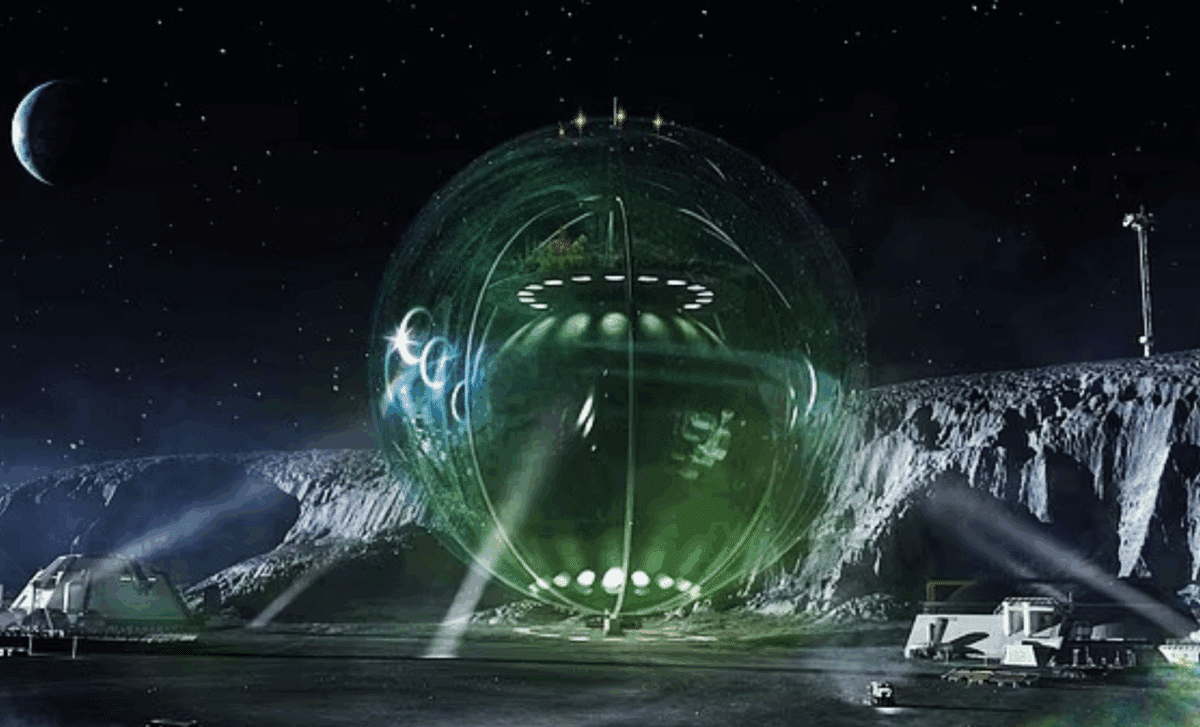NASA Plans Massive Glass Pods on the Moon — And They Look Straight out of a  Sci-Fi Movie!