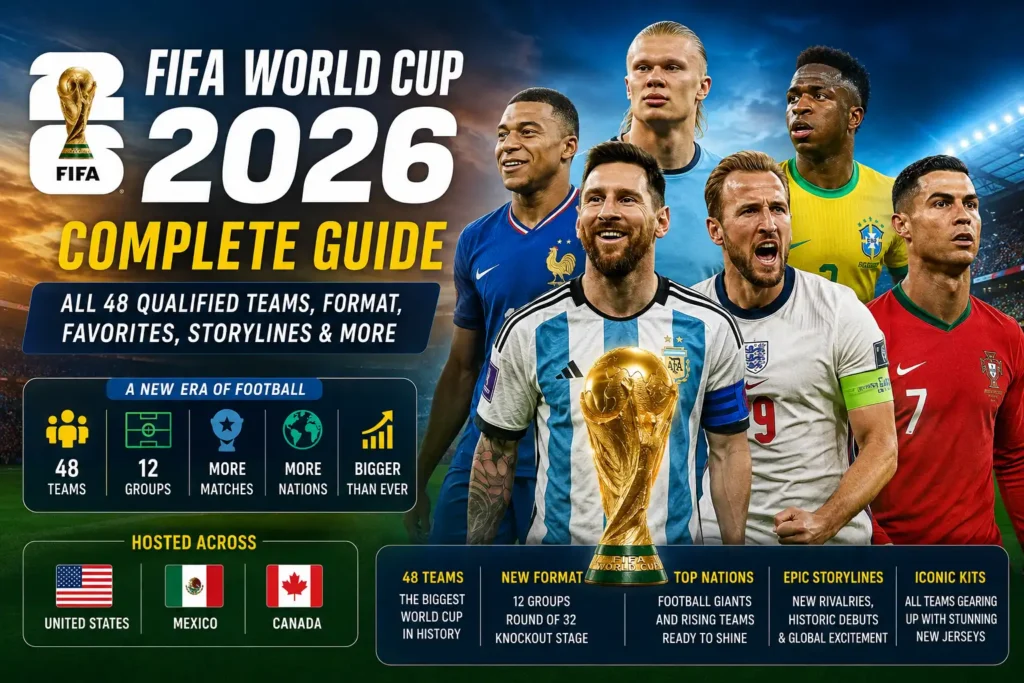 FIFA World Cup 2026 Teams: Full List of Qualified Nations, Favorites &  Tournament Guide