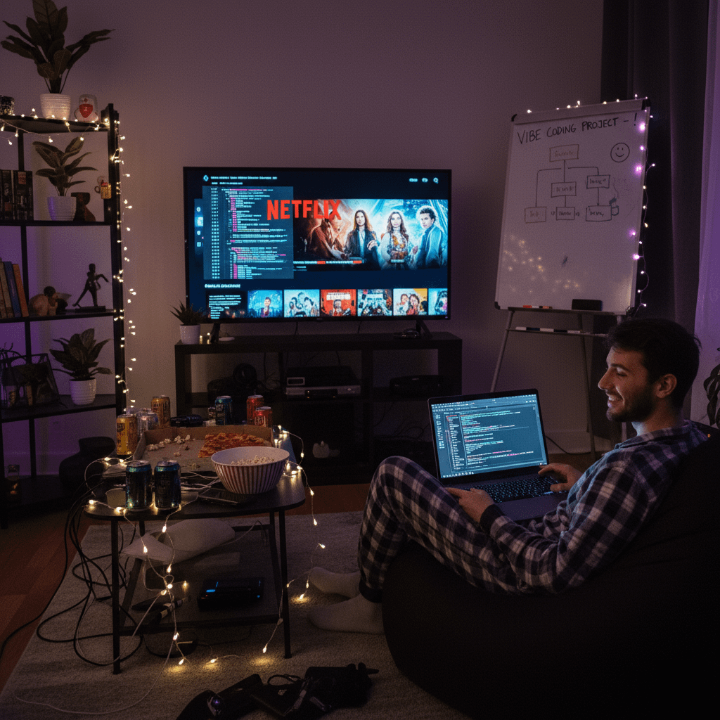 vibe coded an entire project while watching netflix and it somehow works :  r/vibecoding