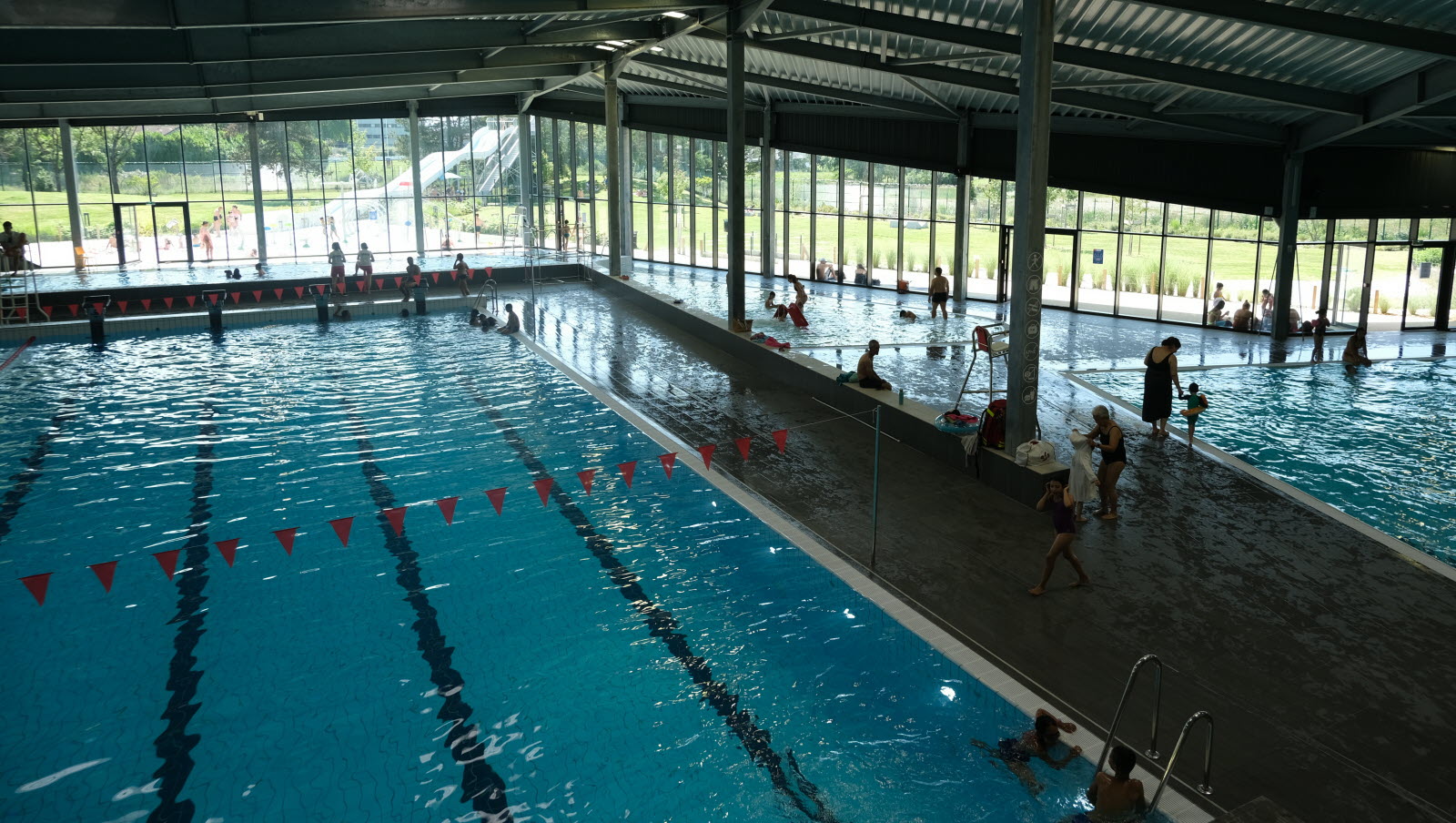 Rillieux-la-Pape. La piscine Origami ouverte jusqu'à 21 h