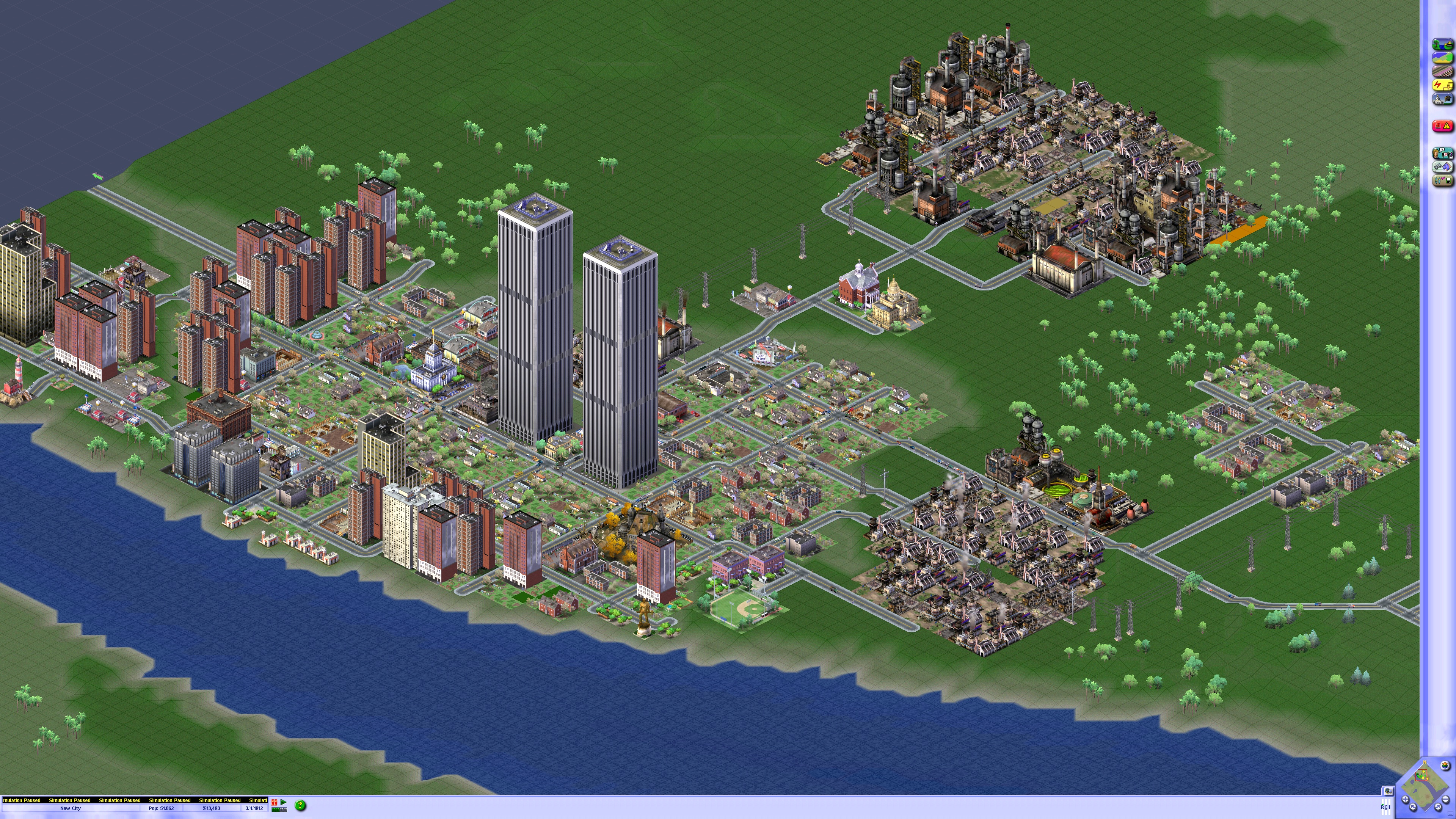 Thranpages :: How Did I Do :: SimCity 3k in 4k