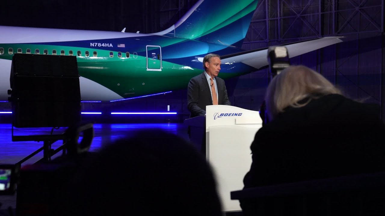 Boeing Rises as CEO Touts 737 Output, New Jet Approvals Nearing - YouTube