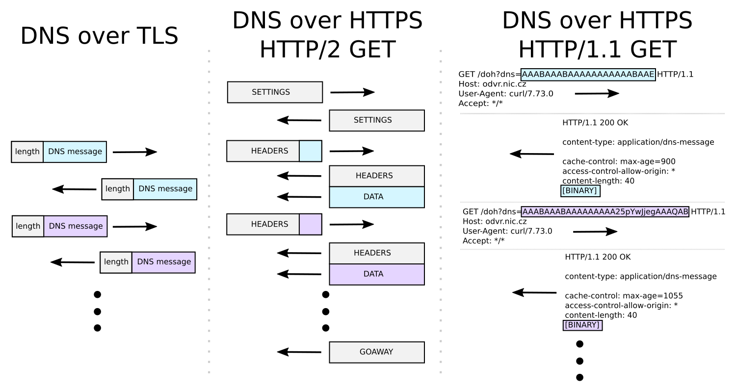 Encrypted DNS in Knot Resolver: DoT and DoH | The CZ.NIC Staff Blog