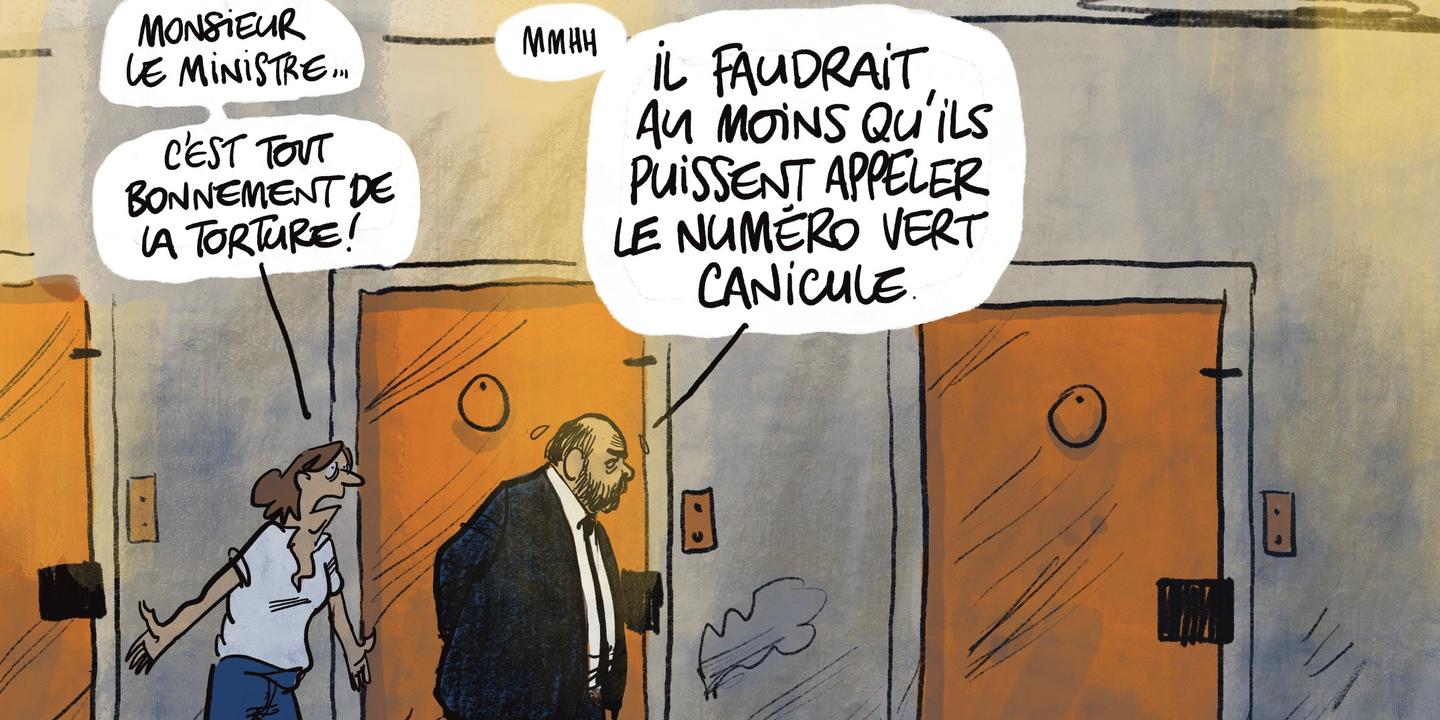 La canicule en prison, « l'élément supplémentaire dans une situation  catastrophique »