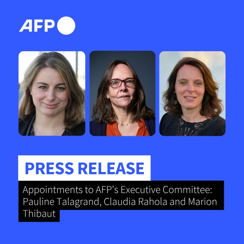 Thank you for this announcement. I am proud to share it with Claudia Rahola  and Marion Thibaut. Three women joining AFP's Executive Committee at once  is not a detail. It's a strong