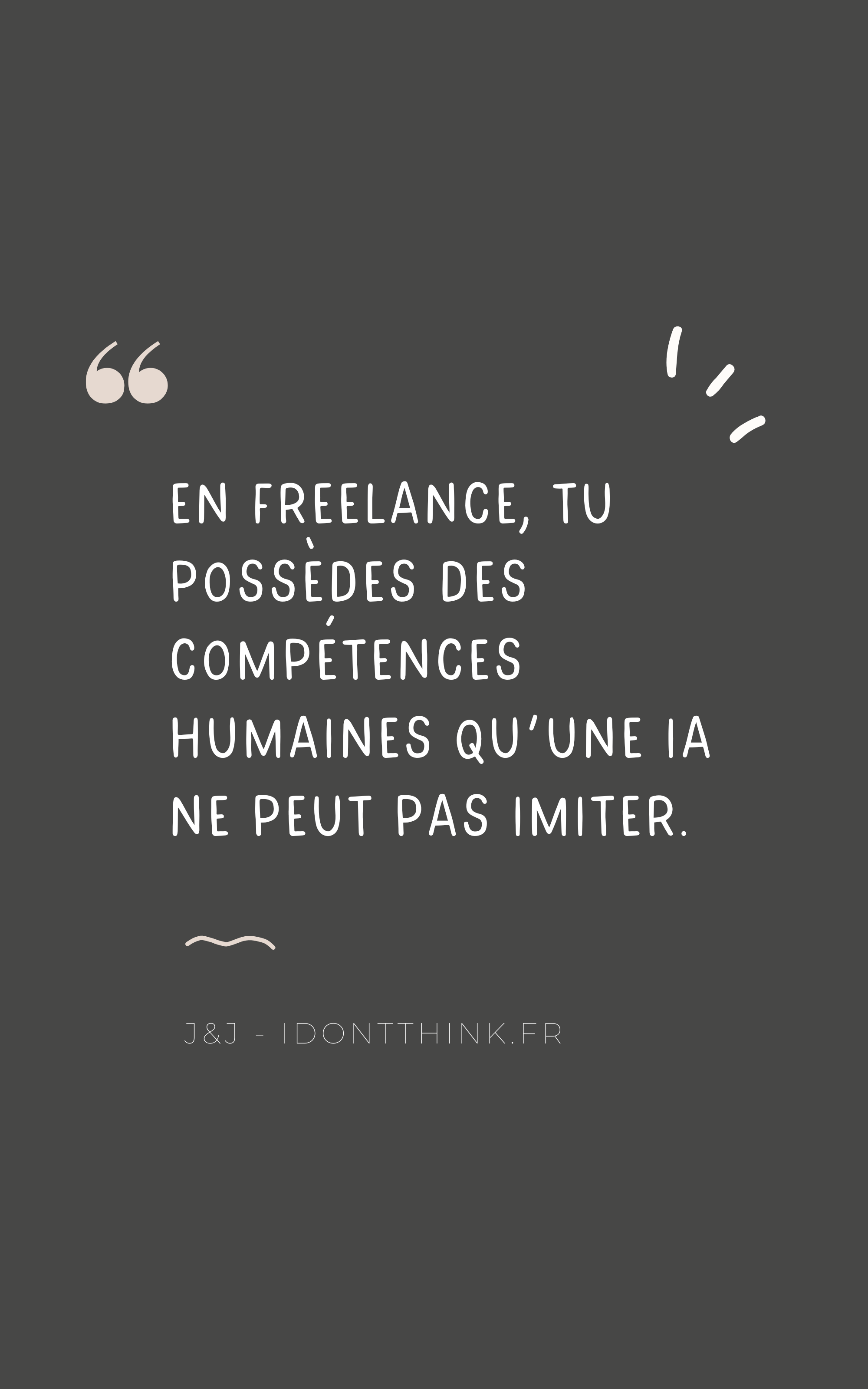 L'IA va-t-elle tuer nos métiers de freelances ?