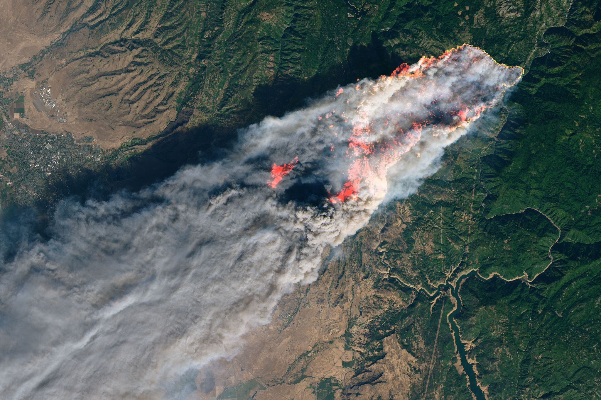 Californie: le ravage des incendies vu de l'espace – L'Express
