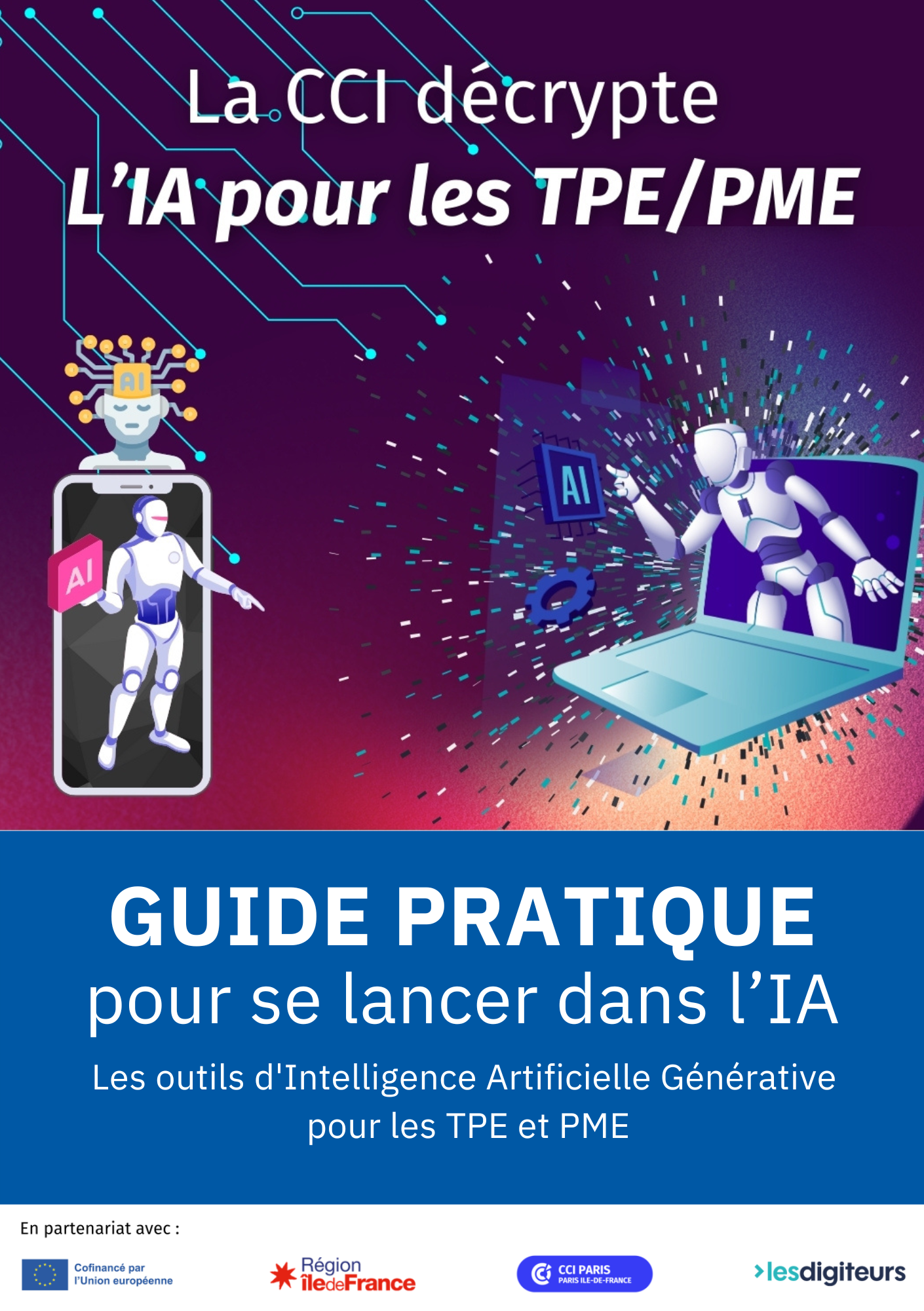 Le guide de l'IA pour les TPE/PME | CCI Paris Ile-de-France