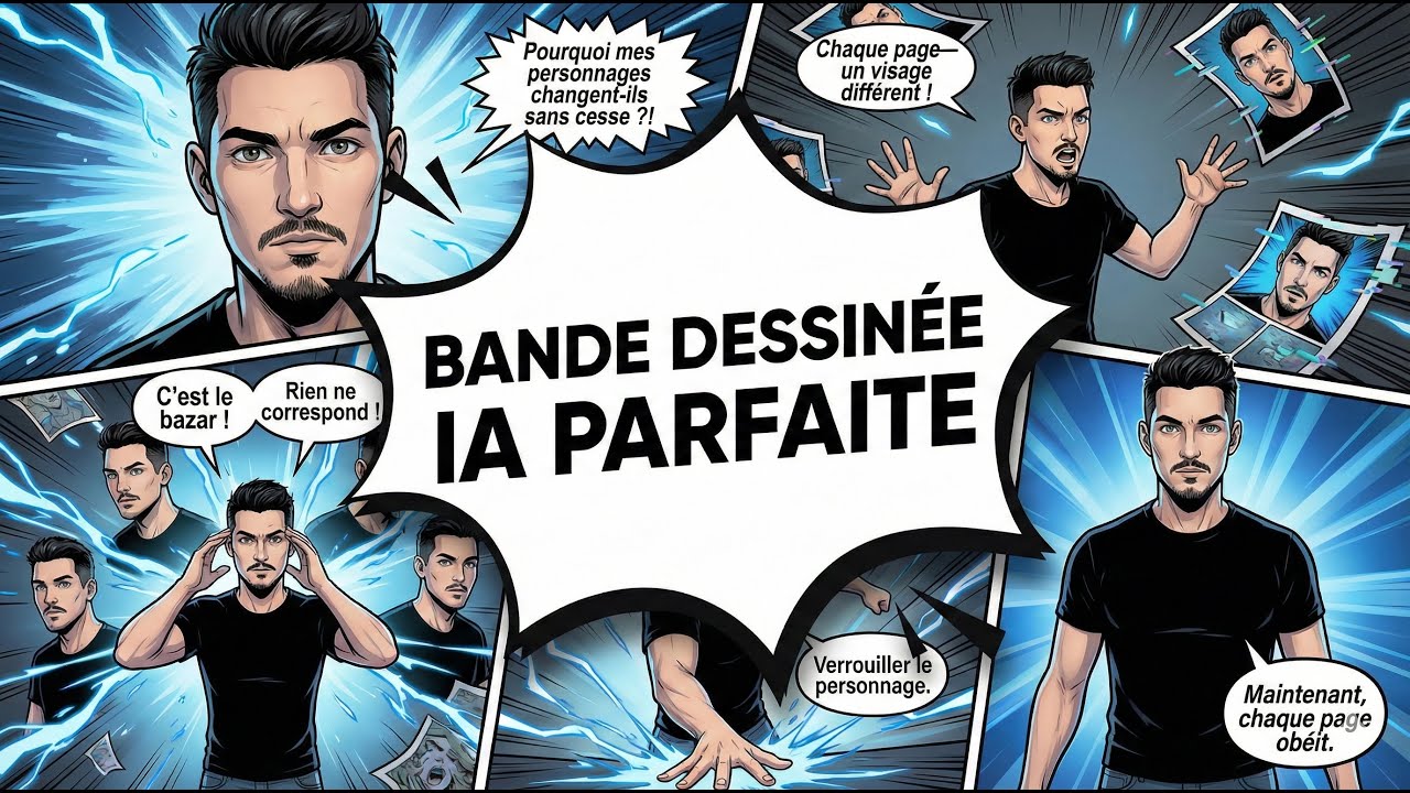 Je te montre EXACTEMENT comment créer une BD avec l'IA (personnage 100%  cohérent) - YouTube