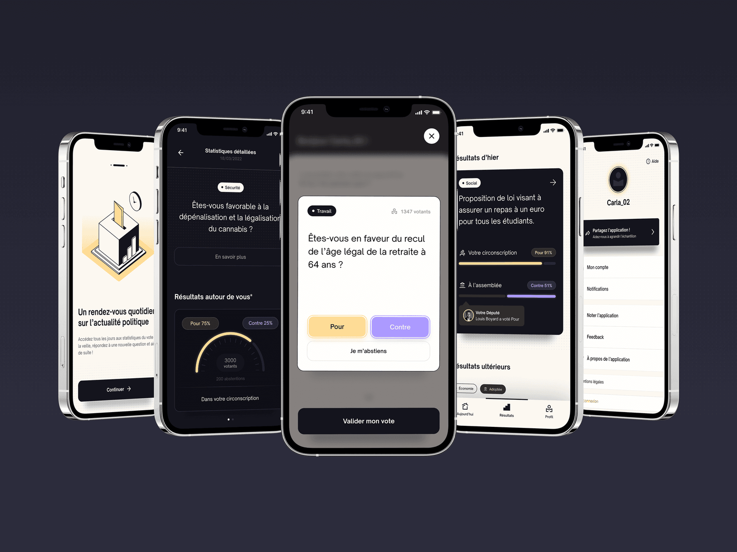POL, l'application qui permet au citoyen de se rapprocher de l'actualité  politique — WESHCULTURE