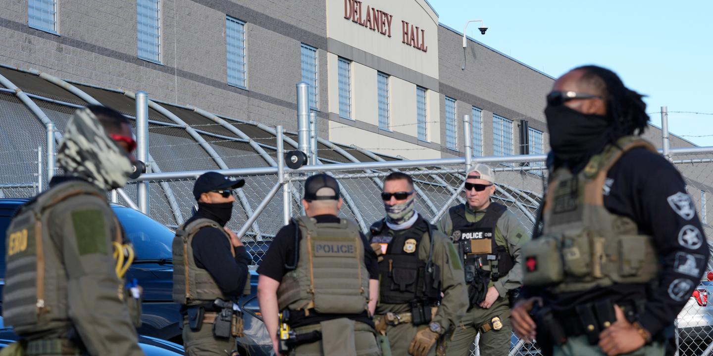 Etats-Unis : la prison de Delaney Hall, symbole de la politique répressive  d'expulsion de migrants de Donald Trump