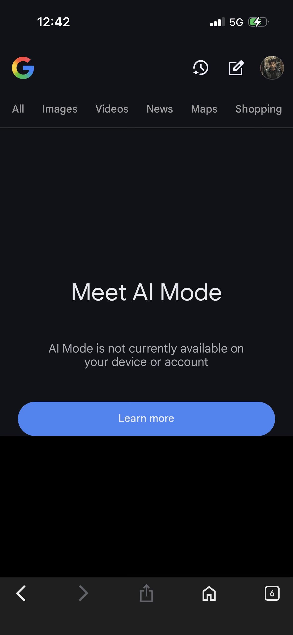 Pourquoi le mode IA de Google n'est pas disponible sur mon appareil ? : r/ google