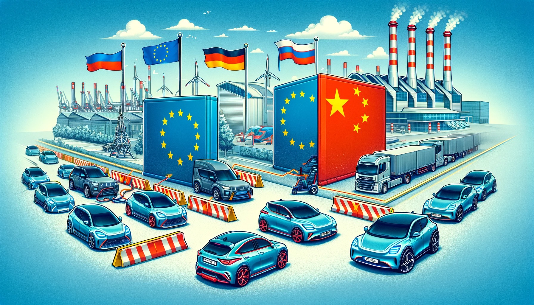 Les droits de douane faramineux que l'Europe doit adopter pour stopper l'invasion  des voitures électriques chinoises - PassionAndCar.fr