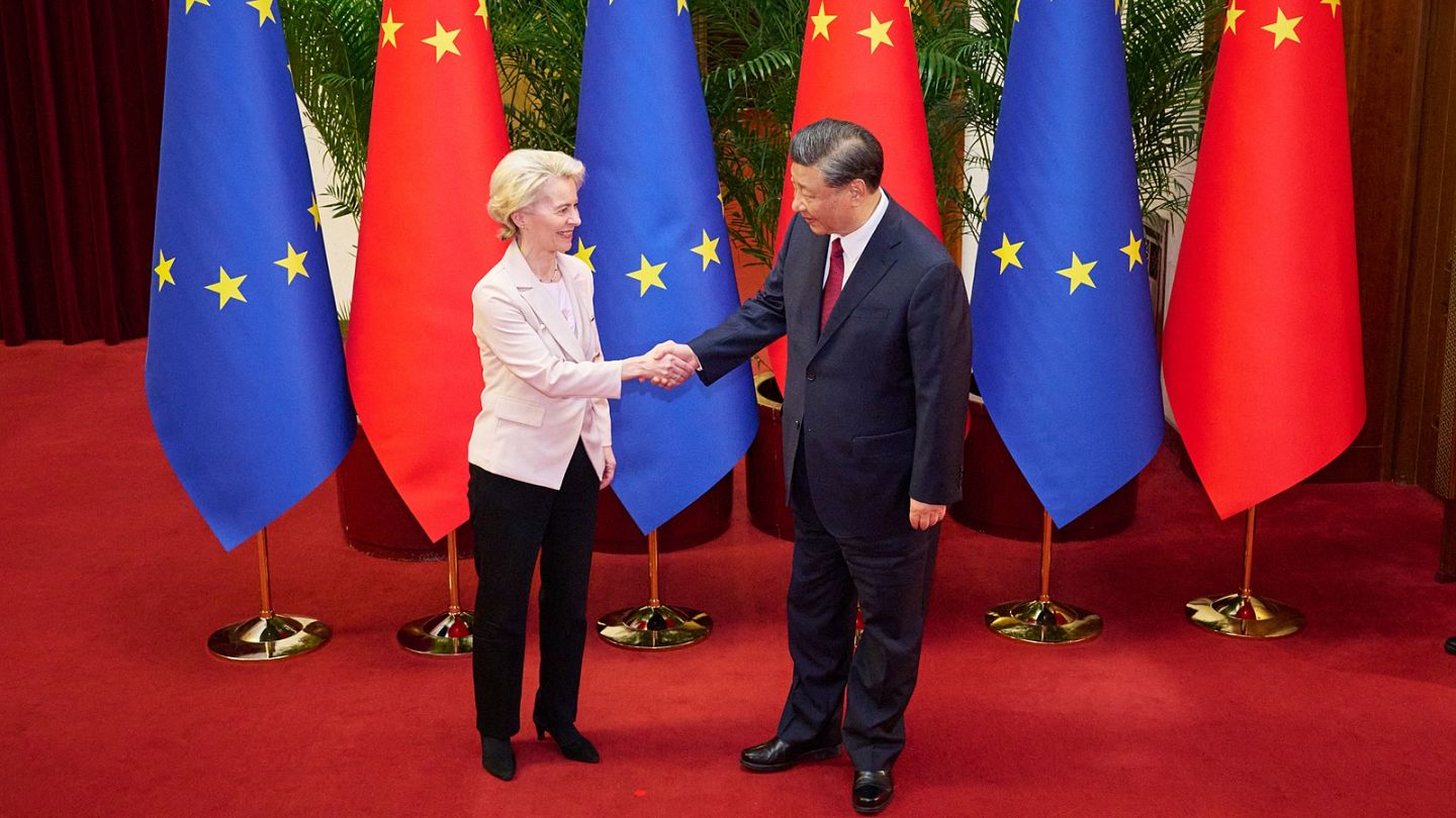 L'UE ne se séparera pas de la Chine comme condition à la conclusion d'un  accord commercial avec Trump | Euronews