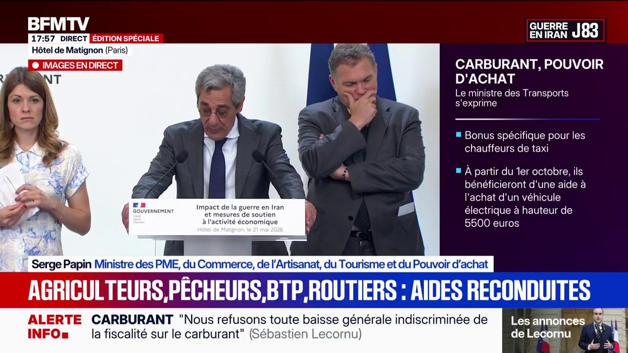 Prix des carburants: le gouvernement annonce le doublement de la prime  carburant ainsi que sa simplification - Vidéo Dailymotion