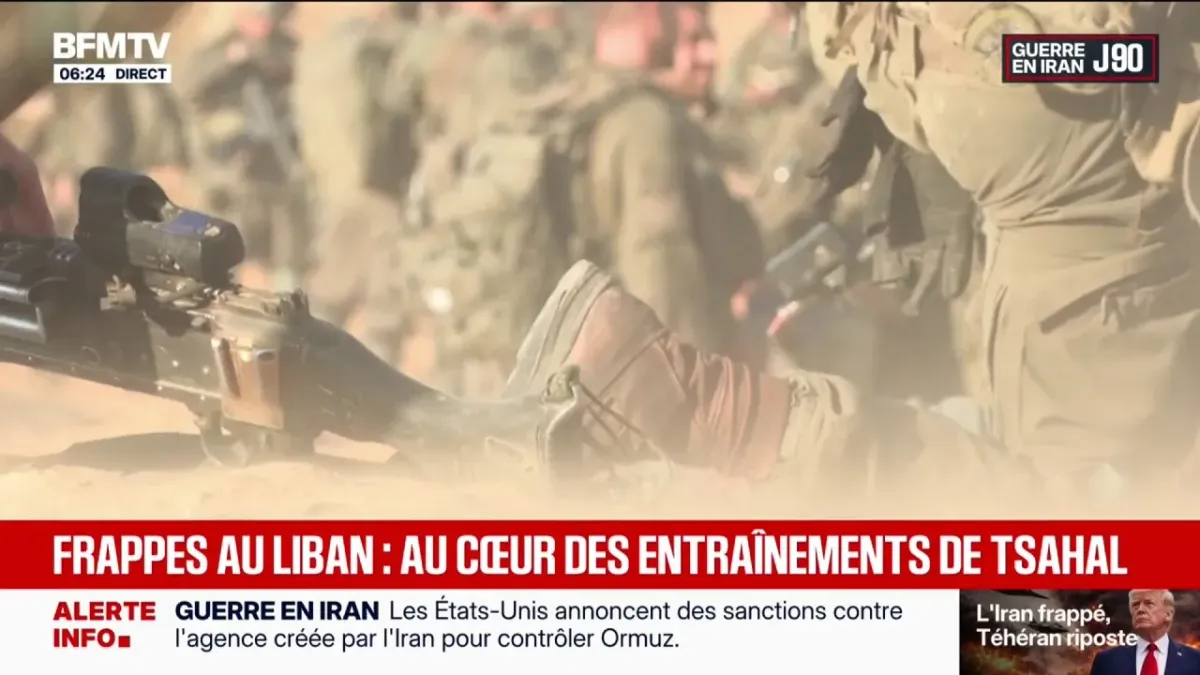 Guerre au Moyen-Orient: BFMTV au cœur d'un entraînement de l'armée  israélienne