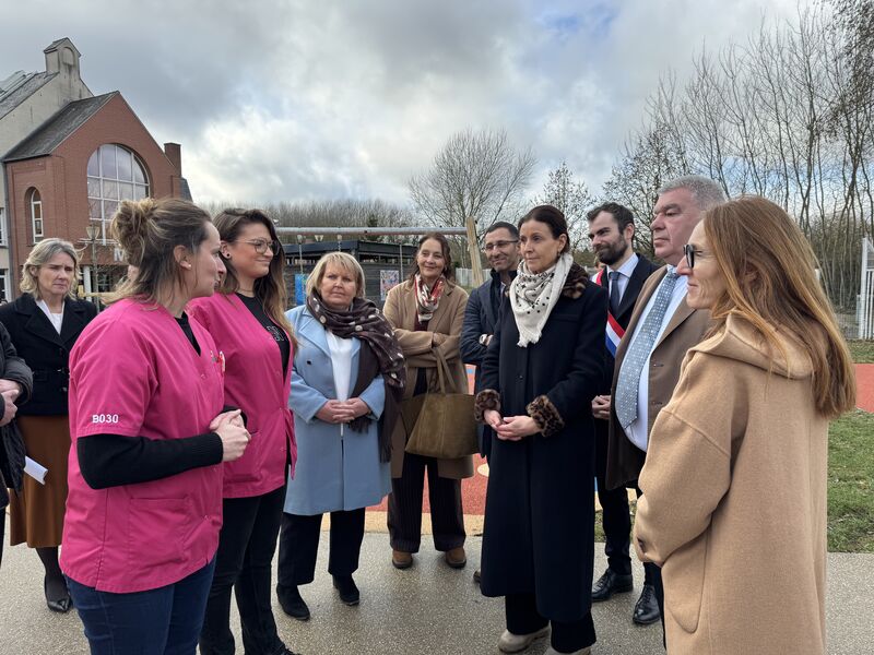 A la Fondation du Nord, on joue collectif et on joue inclusif ! Ravie  d'accompagner, avec Mathias POVSE, Président de la fondation et parrain du  projet en Comex, la création d'une aire