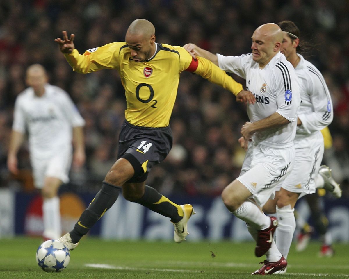21 février 2006 : Le jour où Thierry Henry (Arsenal) a brillé au Bernabéu  pour terrasser les Galactiques du Real Madrid - Eurosport