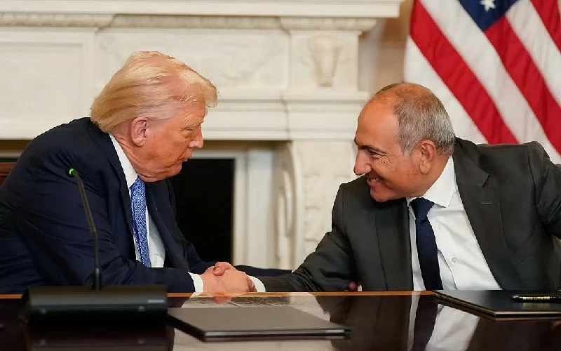 Le président américain a publiquement apporté son soutien au Premier  ministre Pashinyan avant les élections législatives arméniennes ; la Russie  affirme que ce pays du Caucase reste une nation « frère ».