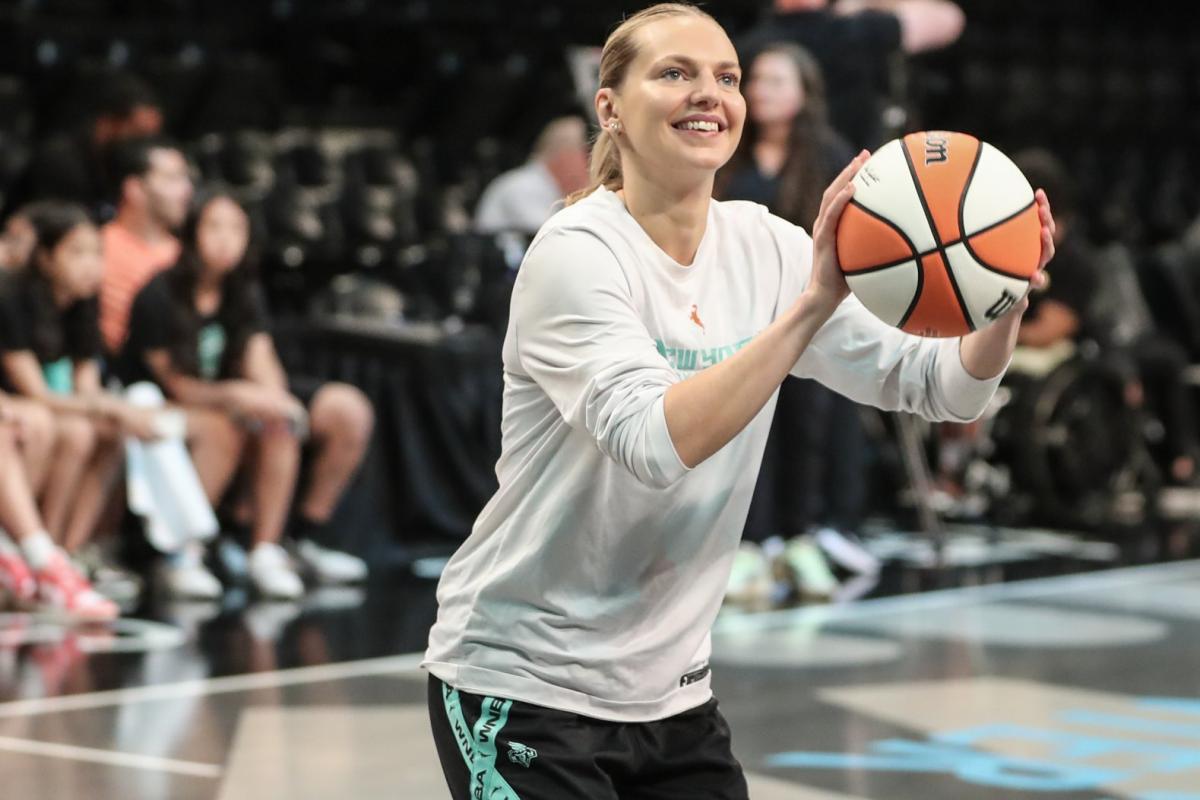 Marine Johannès brille avec le Liberty en WNBA