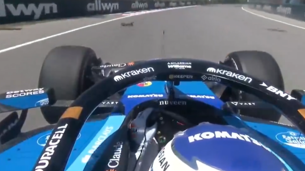 Un pilote de Formule 1 fonce dans le mur à cause d'une… marmotte :  l'accident surprenant d'Alex Albon au Canada - RTL Info
